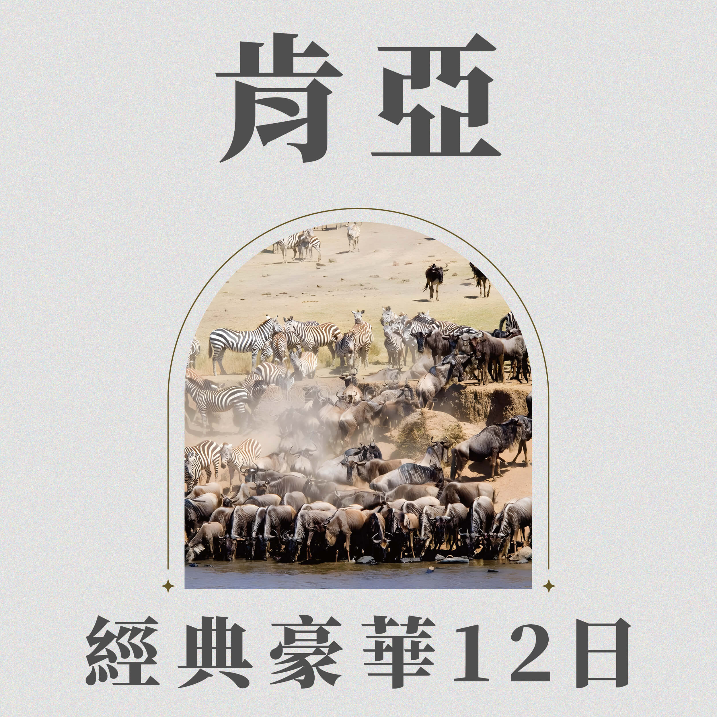肯亞經典豪華12日